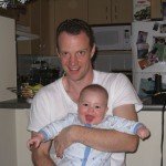 My daddy is a body builder