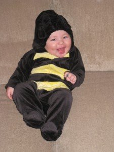 Happy as a bumblebee!
