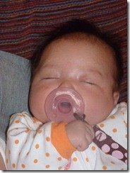 What do good little babies do?