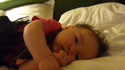 Madeline shows us her baby talk