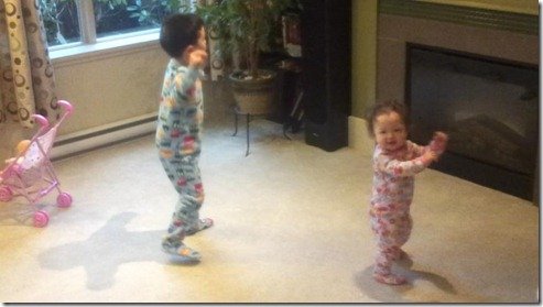 Dancing in PJs