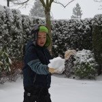 Snow in Vancouver