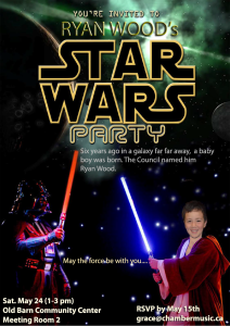 Ryan’s all-boy Star Wars party